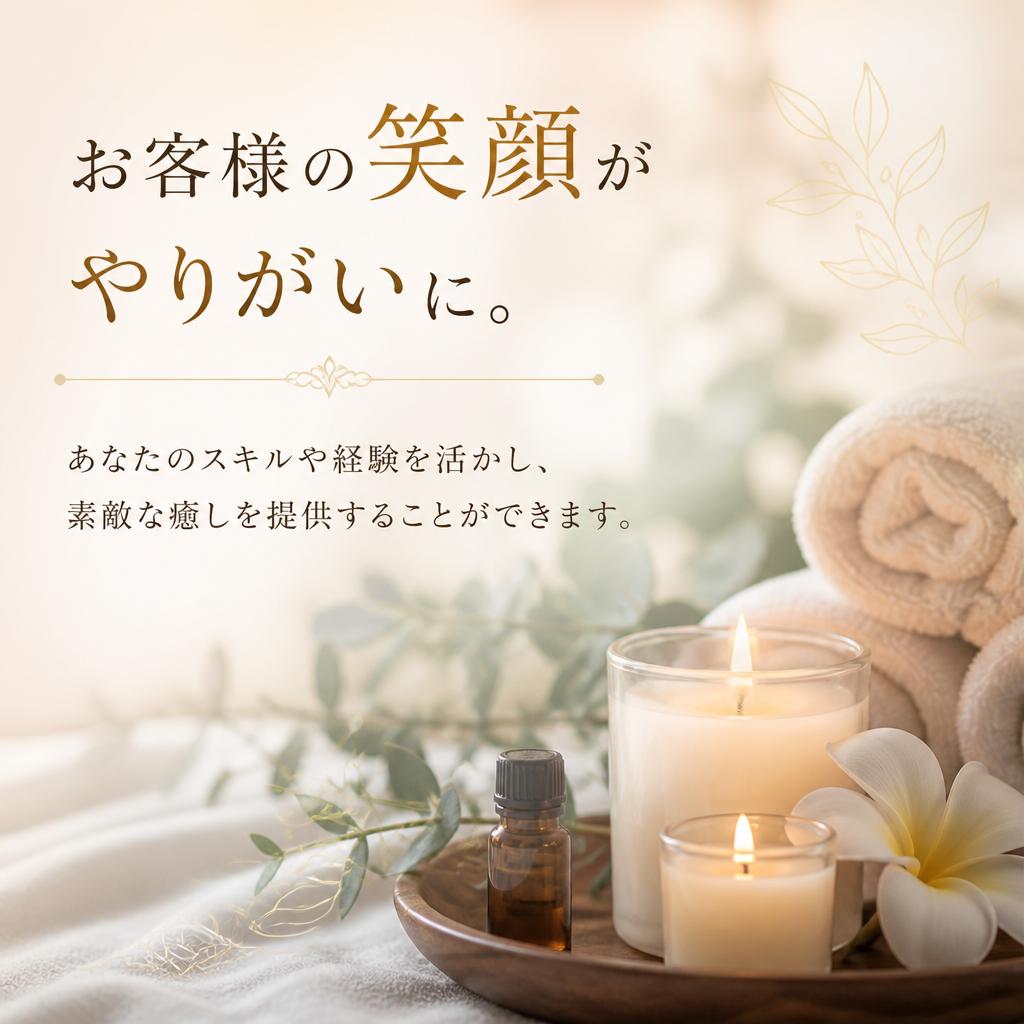 セラピストとしてのやりがいを実感!