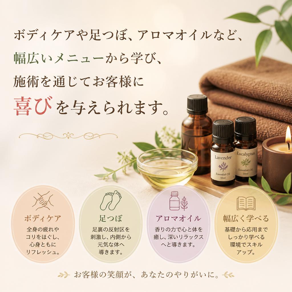 多彩な施術メニュー
